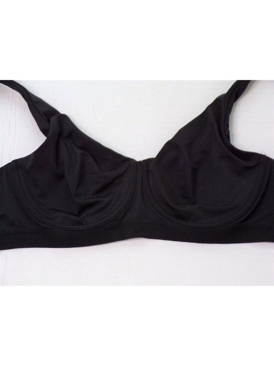 🆕 NATORI Recharge Sports Bra Underwire 34D Black #7543241 - Picture 4 of 7